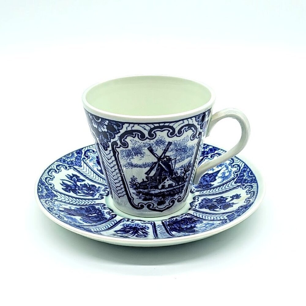 Royal Sphinx Petrus Regout Maastricht Holland Demitasse Cup Saucer